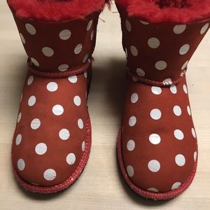 Disney UGG Minnie Mouse Boots Toddler Size 13